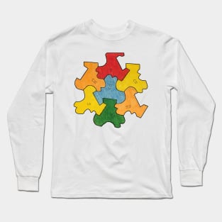 Children Tessellate Smile Long Sleeve T-Shirt